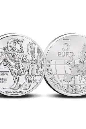 België 2024 5 euro 'Lucky Luke' Unc Zamów teraz