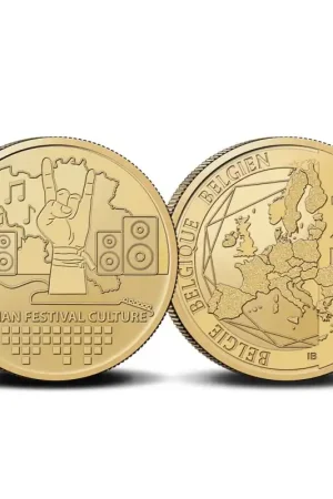 Promocja België 2023 2½ Euro 'Belgische Festivalcultuur' Unc.