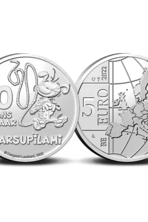 België 2022 5 euro 'Marsupilami' Unc Wyprzedaż