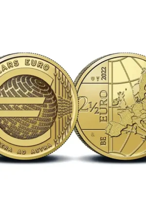 België 2022 2½ Euro '20 jaar Euromunt' Unc Najlepsza cena