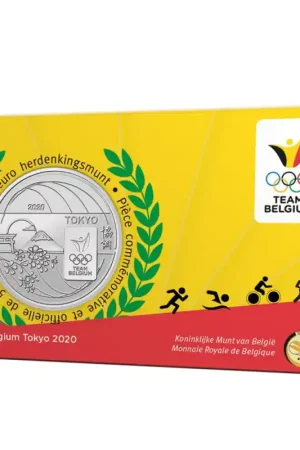 Darmowa dostawa België 2021 5 euro 'Team Belgium' in coincard