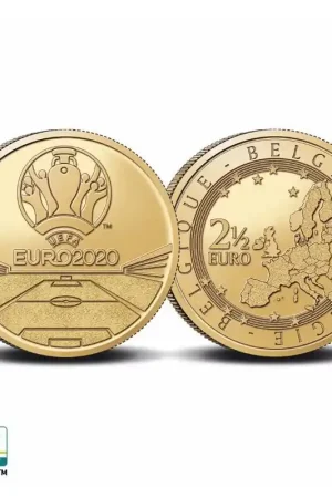 Tani België 2021 2½ Euro 'Uefa Euro 2020' Unc.