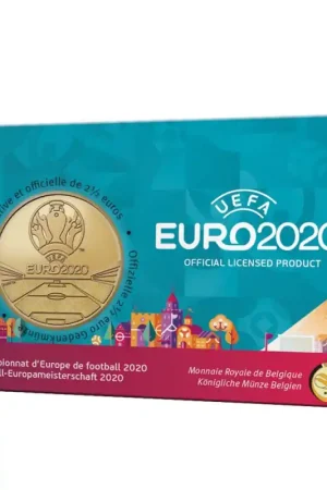 België 2021 2½ Euro 'Uefa Euro 2020' Bu in coincard Franstalig. Ekspresowa dostawa