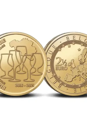 België 2021 2½ Euro '5 Jaar Belgische Biercultuur' Unc Oferta