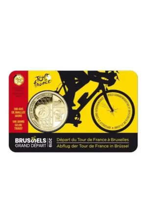 Kup teraz België 2019 2½ Euro 'Grand Départ Brussel" Bu in coincard Franstalig