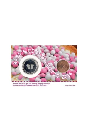 Oferta Baby Meisje Coincard 2014 Mijn eerste centje