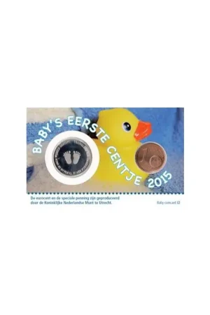 Najlepsza cena Baby Jongen Coincard 2015 Mijn eerste centje