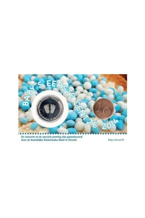 Baby Jongen Coincard 2014 Mijn eerste centje Kup teraz