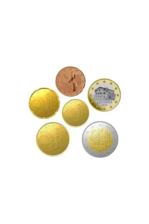 Premium Andorra 2014 Unc 5 cent t/m 2 euro