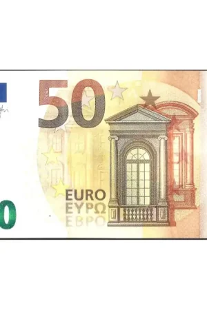 Oferta 50 Euro biljet met handtekening M. Draghi UNC Z/Z022G3