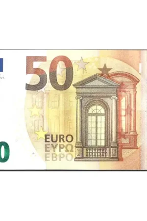 50 Euro biljet met handtekening M. Draghi UNC Z/Z022D3 Rabat