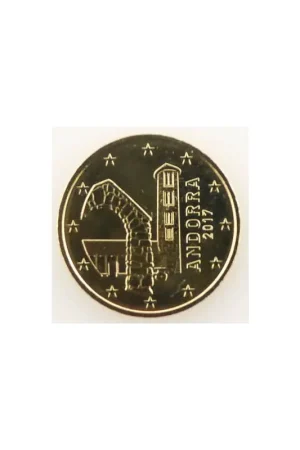 50 cent Andorra 2019 Unc Autentyczny