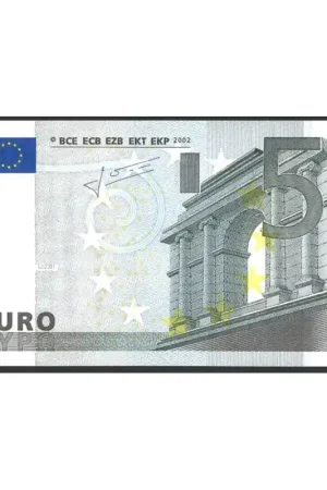 5 Euro Biljet met handtekening J.C. Trichet UNC U/L022L1 Szybka dostawa