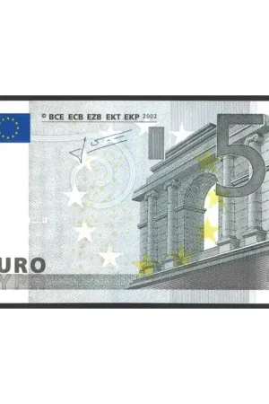 Oferta limitowana 5 Euro Biljet met handtekening J.C. Trichet UNC P/E005E1