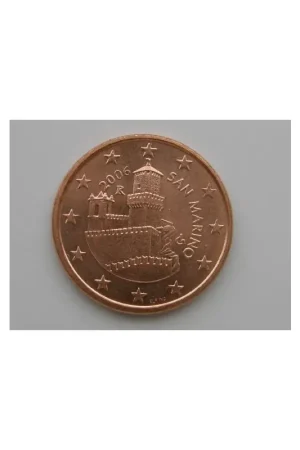 5 Cent San Marino 2004 UNC Rabat