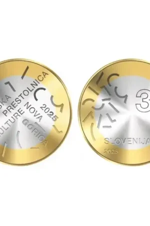 3 euro Slovenië 2025 'Gorica - Culturele hoofdstad' Autentyczny