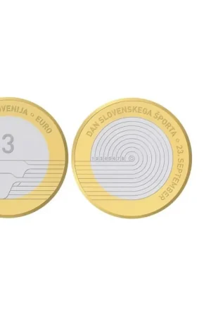 Oferta 3 euro Slovenië 2023 'Dag van de Sport' Unc