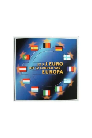 Popularny 200212X 1 euro mix jaren