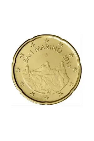 Premium 20 Cent San Marino 2025 UNC