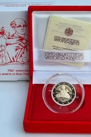 2 euro Vaticaan 2024 'Thomas van Aquino' Proof Wyprzedaż