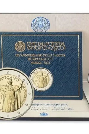 2 euro Vaticaan 2022 'Paus Paulus VI' Bu Rabat