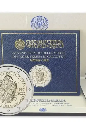 2 euro Vaticaan 2022 'Moeder Theresa' Bu Najlepsza cena