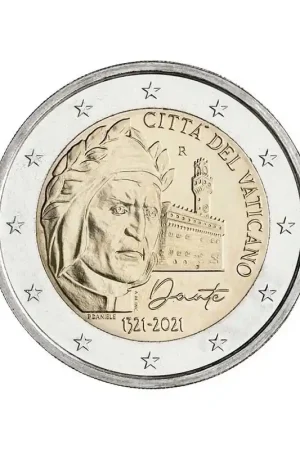 2 euro Vaticaan 2021 'Dante Alighierie' Ostatnia szansa