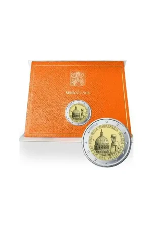 Promocja 2 Euro Vaticaan 2016200 Jaar Vaticaanse Gendarmerie Bu
