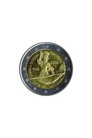 Popularny 2 Euro Vaticaan 2006 Zwitserse garde Bu Zonder blister