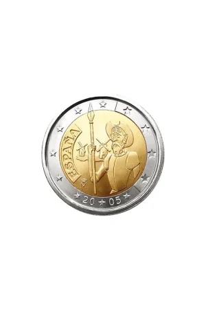 2 Euro Spanje 2005 Don Quichotte Unc Promocja