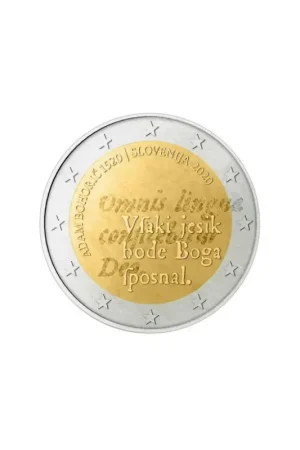 Wyprzedaż 2 Euro Slovenië 2020 'Adam Bohoric' Unc
