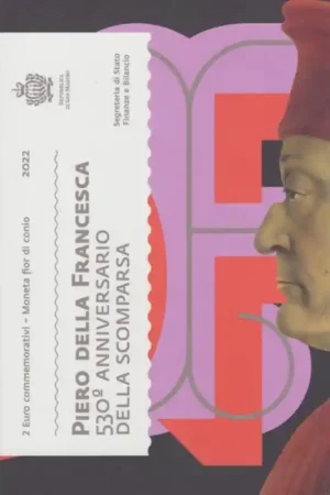 Wyprzedaż 2 Euro San Marino 2022 'Piero Della Francesca' in Blister