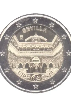 2 Euro Spanje 2024 'Kathedraal van Sevilla' Unc Niska cena