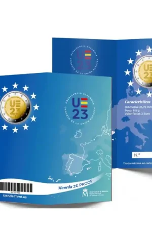 Oferta 2 Euro Spanje 2023 'Spaans voorzitterschap van de EU' Proof