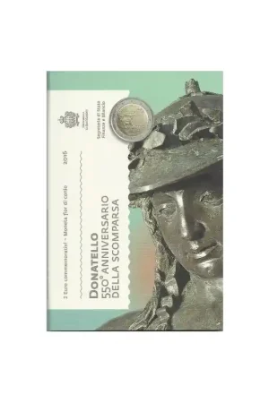 Najlepsza cena 2 Euro San Marino 2016 550-ste sterfdag vanDonatello in blister