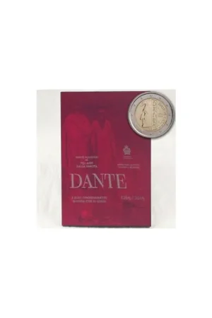 2 Euro San Marino 2015 '750e geboortedag van Dante Alighieri'Bu Najlepsza cena