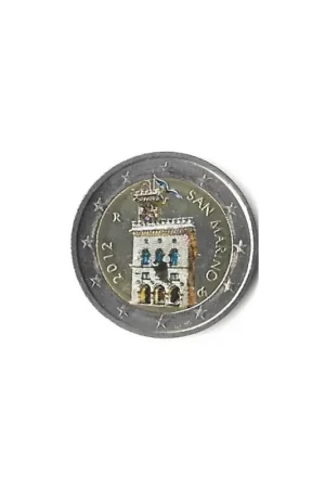 Kup teraz 2 Euro San Marino 2012 Gekleurd Type