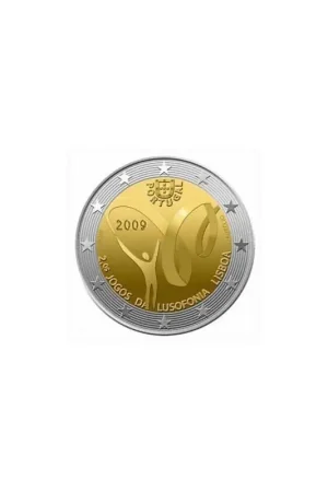Popularny 2 Euro Portugal 2009Lusophonia Unc