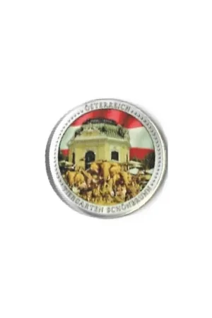 Niska cena 2 Euro Oostenrijk 2016 Tiergarden Schonbrunn Gekleurd