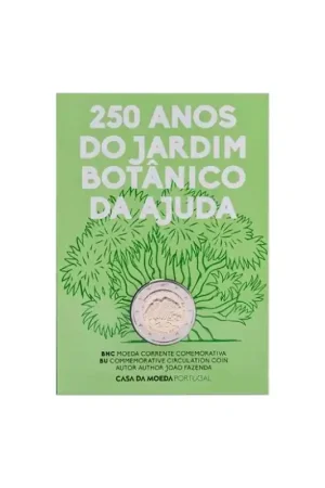 Tani 2 Euro Portugal 2018 Botanische Tuin Fdc in blister