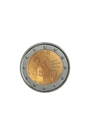 Zwrot pieniędzy 2 euro Portugal 2017 150 jaar politie Unc