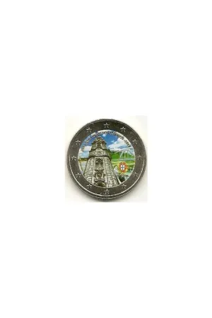 2 Euro Portugal 2013 Clerigos Unc Gekleurd 180/7 Ostatnia szansa