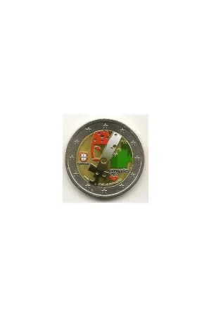 2 Euro Portugal 2012 Guimarães Gekleurd 167/6 Darmowa dostawa