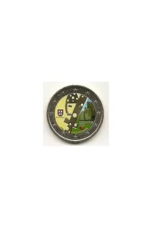 2 Euro Portugal 2012 Guimarães Gekleurd 167/4 Wyprzedaż