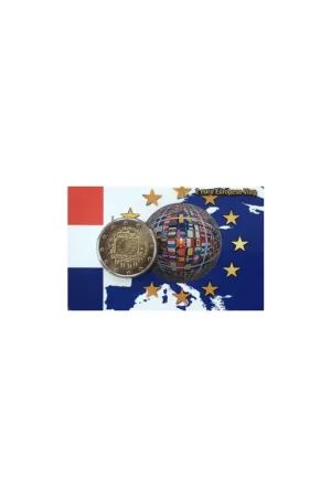 2 euro Nederland 2015 Europese Vlag Unc in CoincardOplage 500 stuks Oferta
