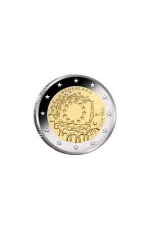 2 euro Nederland 2015 Europese Vlag Proof in capsule Premium