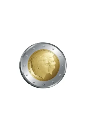 2 euro Nederland 2014 Dubbelportret Alexander en Beatrix Proof in capsule Promocja