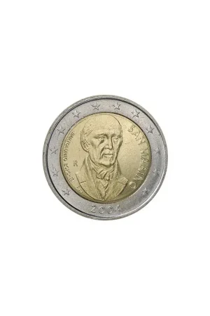 Szybka dostawa 2 Euro San Marino 2004 Borghesi Unc
