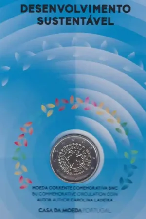 Oferta limitowana 2 euro Portugal 2025 'Duurzame ontwikkeling' Bu in Blister