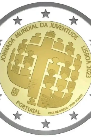 Premium 2 euro Portugal 2023 'Jongerendagen Lissabon' Unc